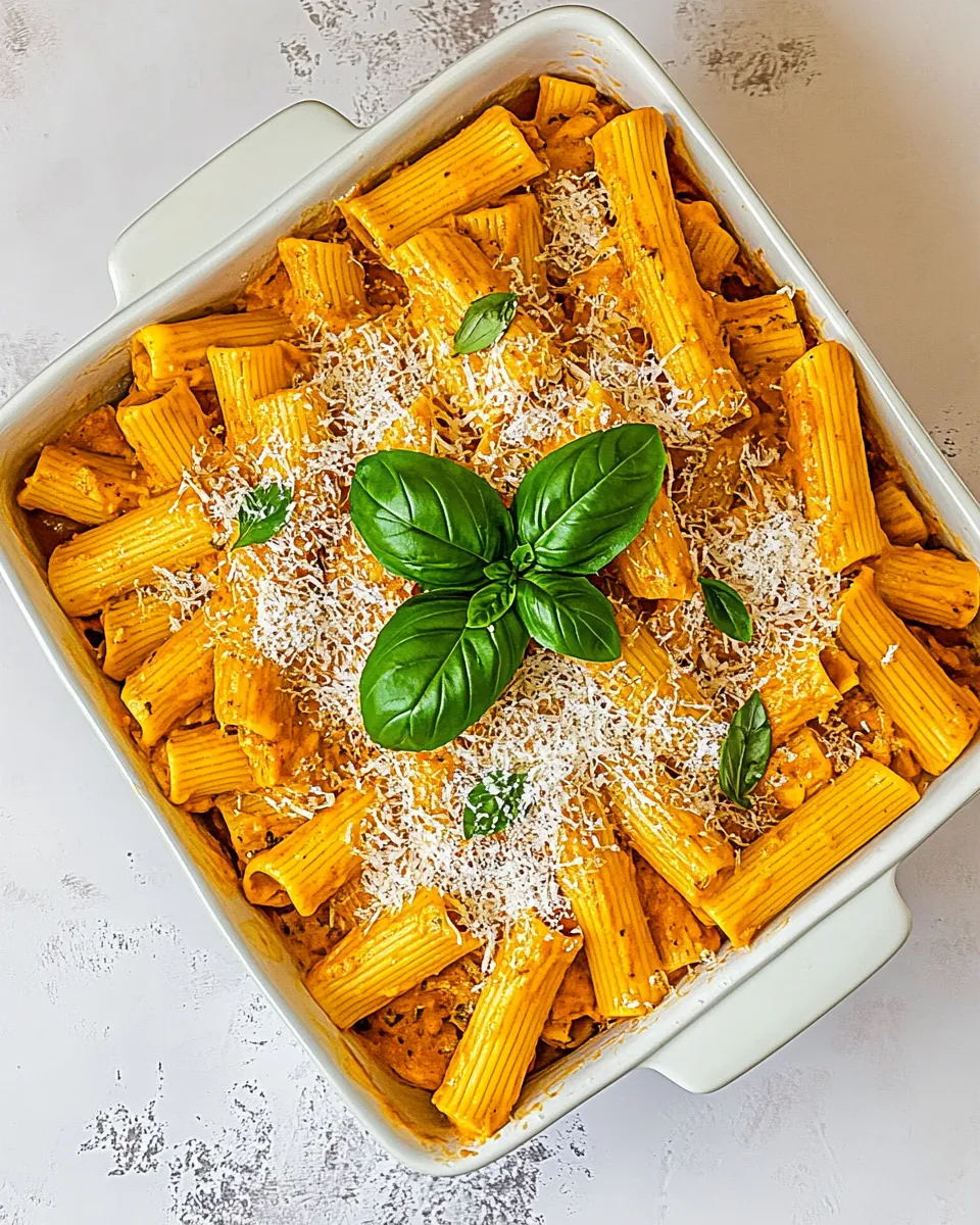 Easy Chicken Rigatoni recipe photo