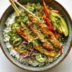Homemade Chicken Satay Bowl photo