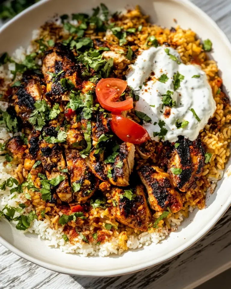 Homemade Chicken Souvlaki Rice Pilaf. recipe photo