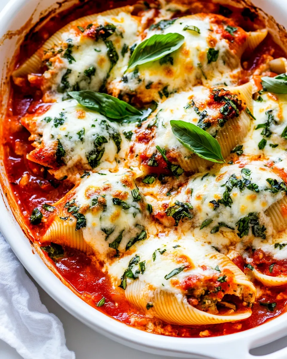 Homemade Chicken Stuffed Shells photo