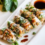 Homemade Chicken Summer Rolls recipe photo
