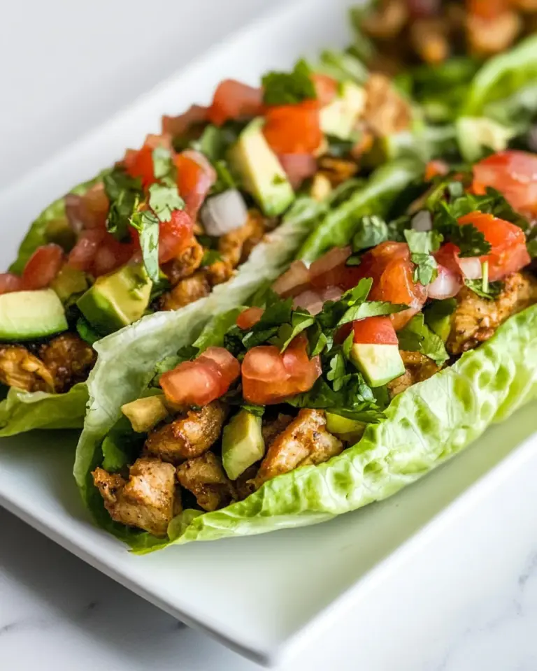 Homemade Chicken Taco Lettuce Wraps (Low-Carb , Paleo, Keto) photo