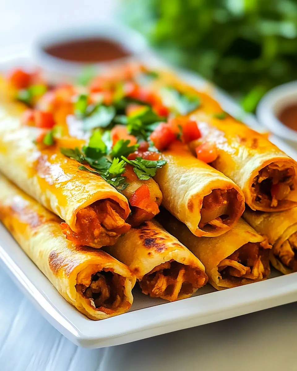 Classic Chicken Taco Taquitos image