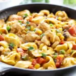 Homemade Chicken Taco Tortellini Skillet photo