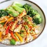Homemade Chicken Teriyaki Rice Bowl photo