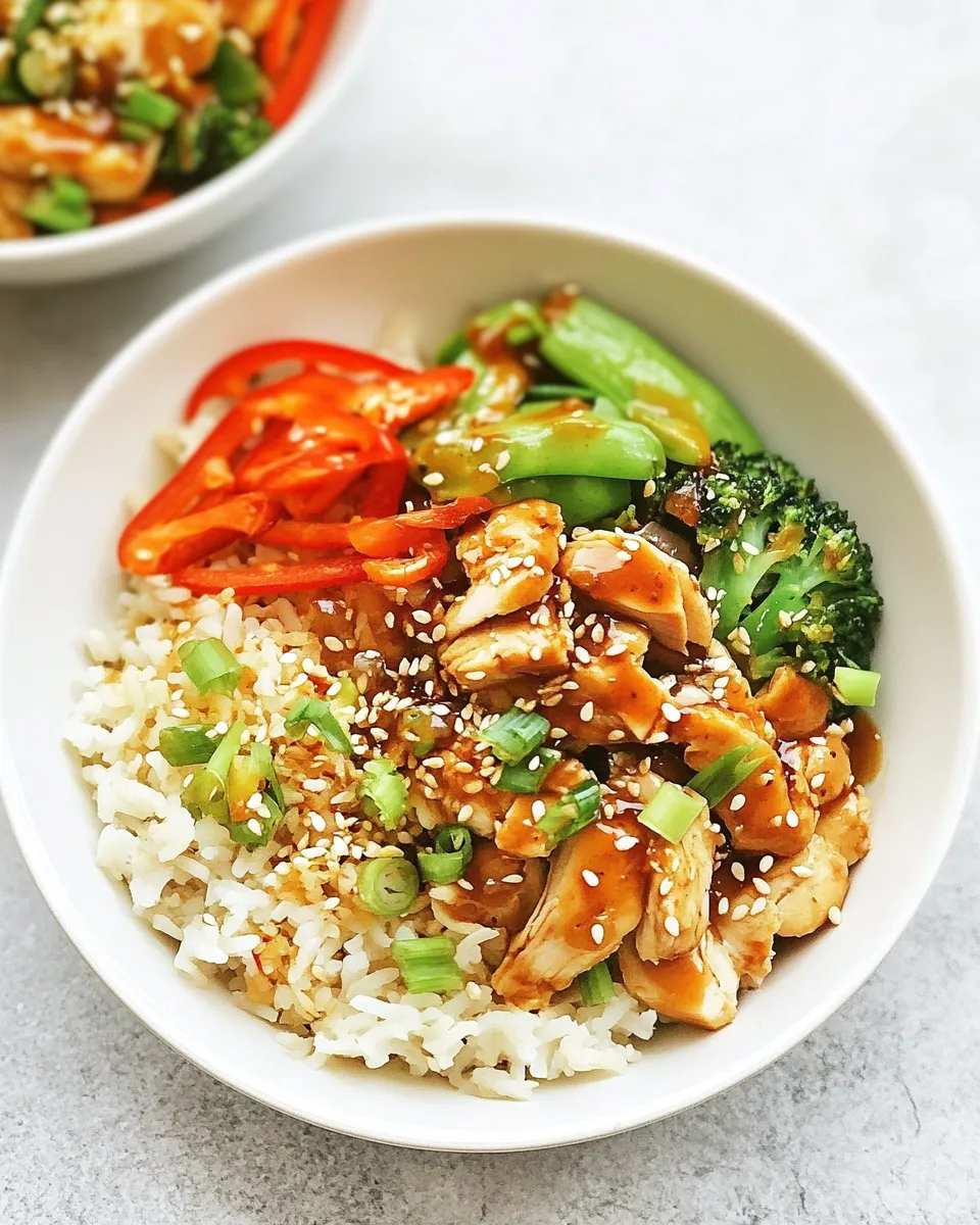 Classic Chicken Teriyaki Rice Bowl image