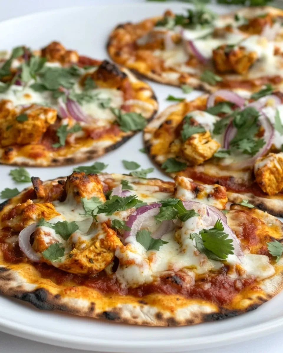 Classic Chicken Tikka Pizzas image