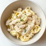 Homemade Chicken Tortellini Alfredo photo
