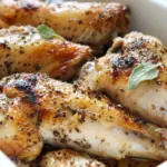 Homemade Chicken Wings with Lemon and Oregano recipe photo