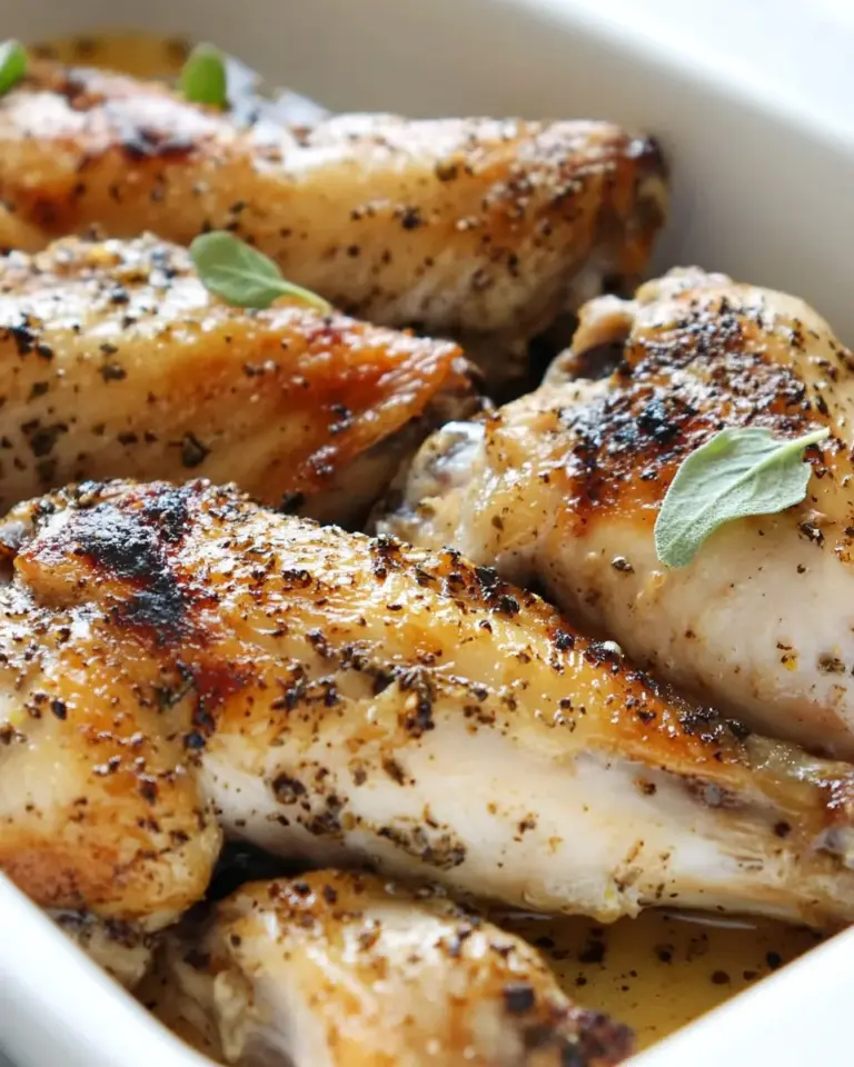 Homemade Chicken Wings with Lemon and Oregano recipe photo
