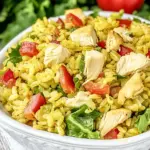 Healthy Chicken & Rice Salad photo