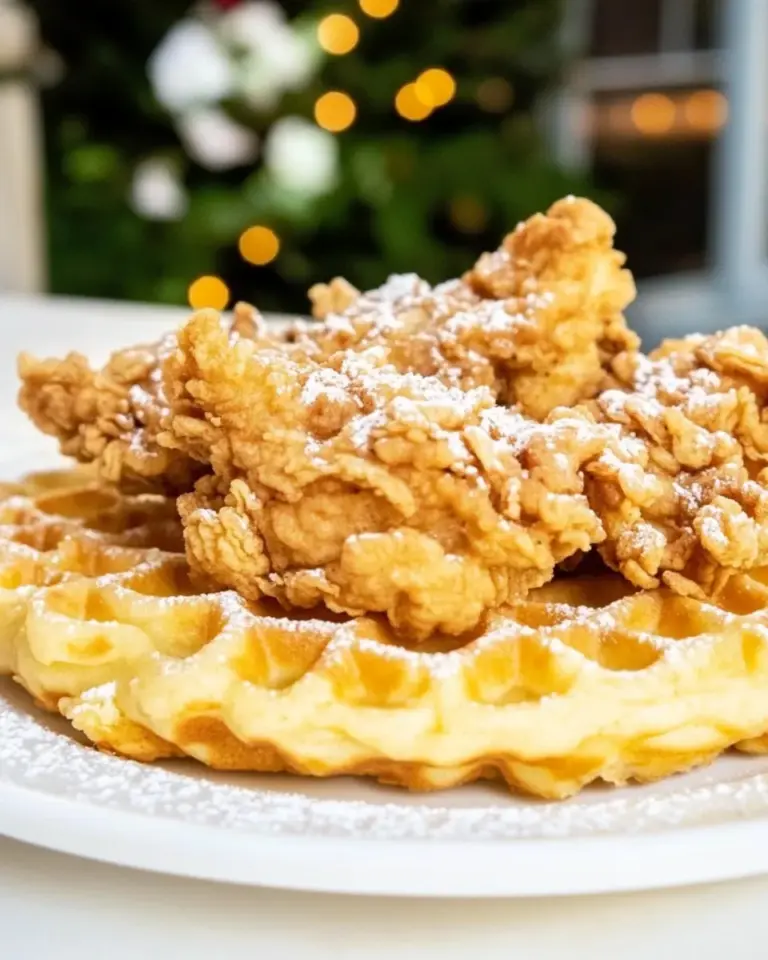 Homemade Chicken and Funnel Cakes photo