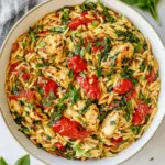 Homemade Chicken and Orzo photo