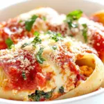 Homemade Chicken and Spinach Stuffed Shells photo