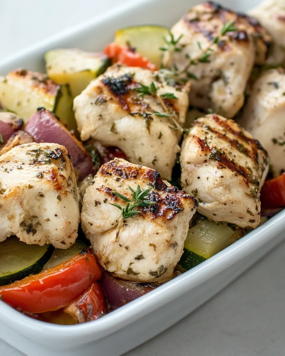 Homemade Chicken and Veggie Marinade recipe photo
