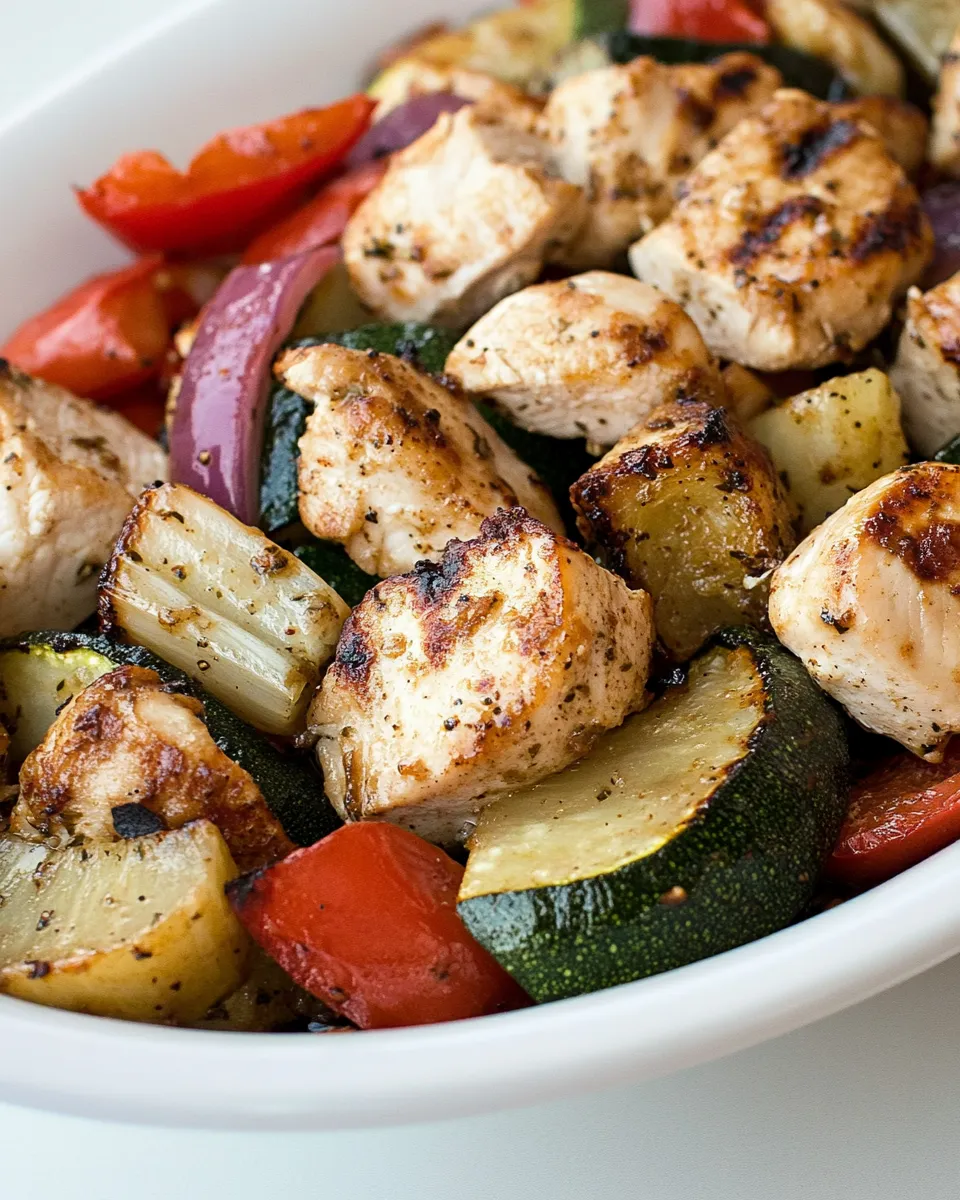 Classic Chicken and Veggie Marinade dish photo
