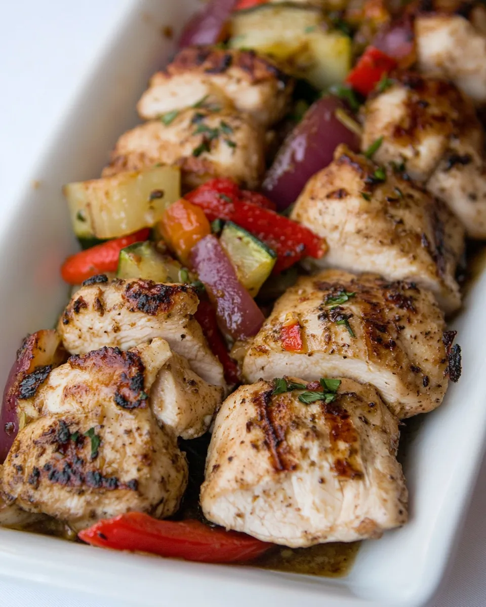 Easy Chicken and Veggie Marinade food shot