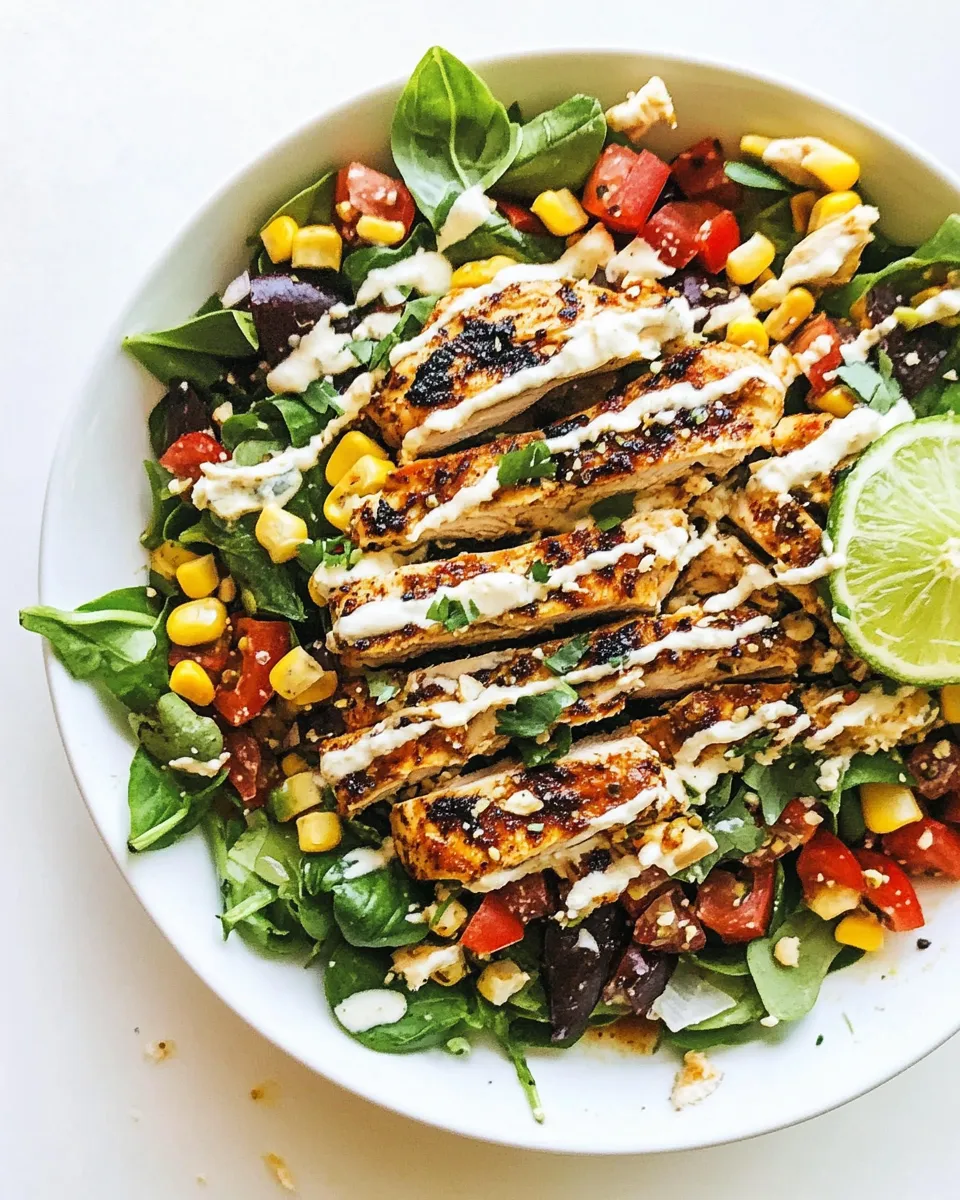 Classic Chili Lime Chicken Salad image