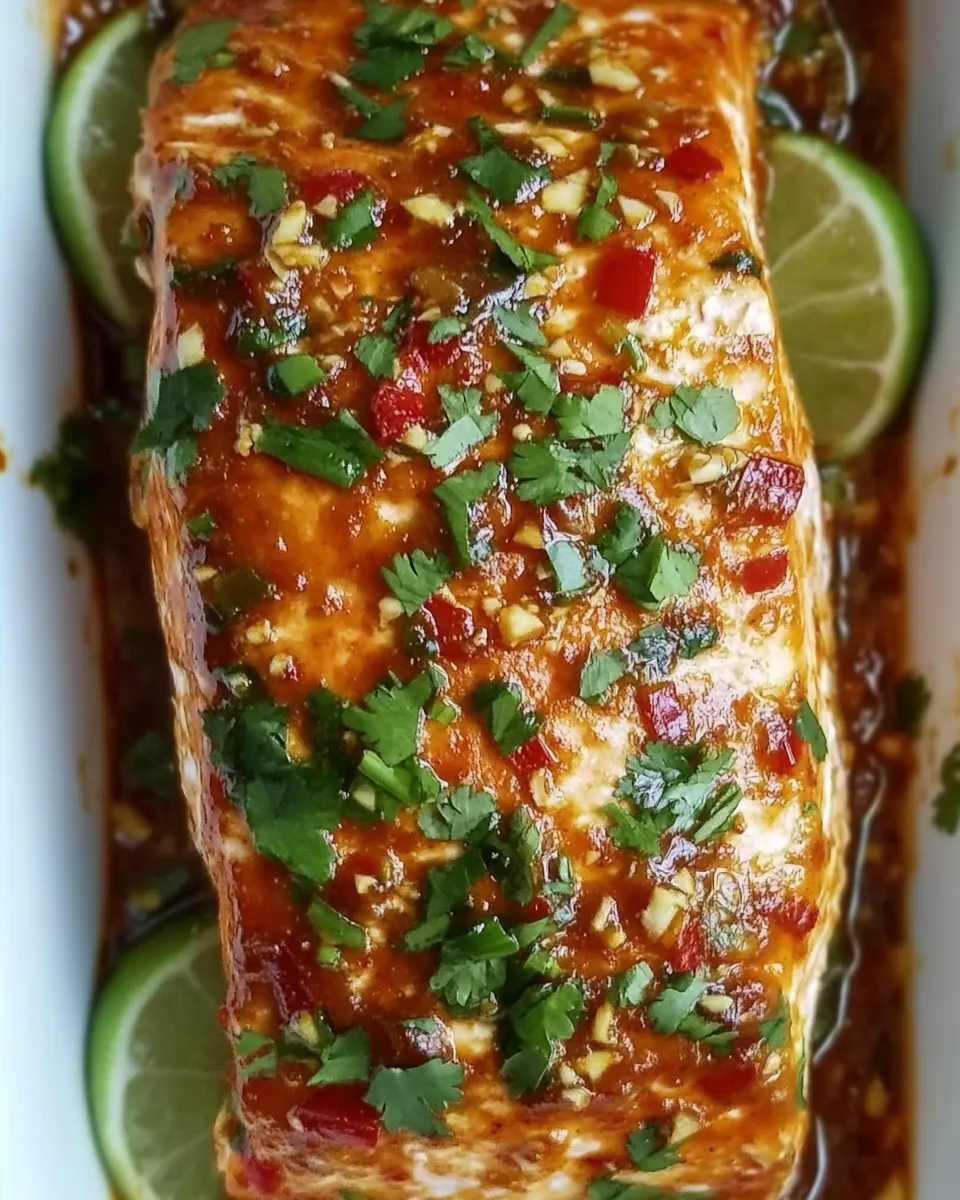Healthy Chili Lime Salmon recipe image