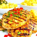 Homemade Chili Pineapple Grilled Chicken photo