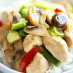 Homemade Chinese Mushroom Chicken photo