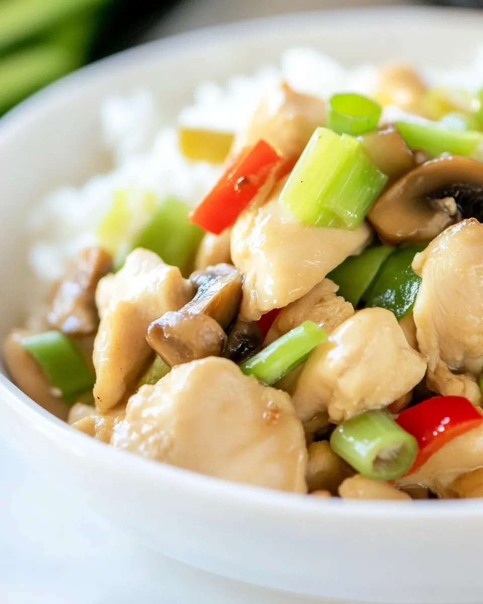 Classic Chinese Mushroom Chicken image