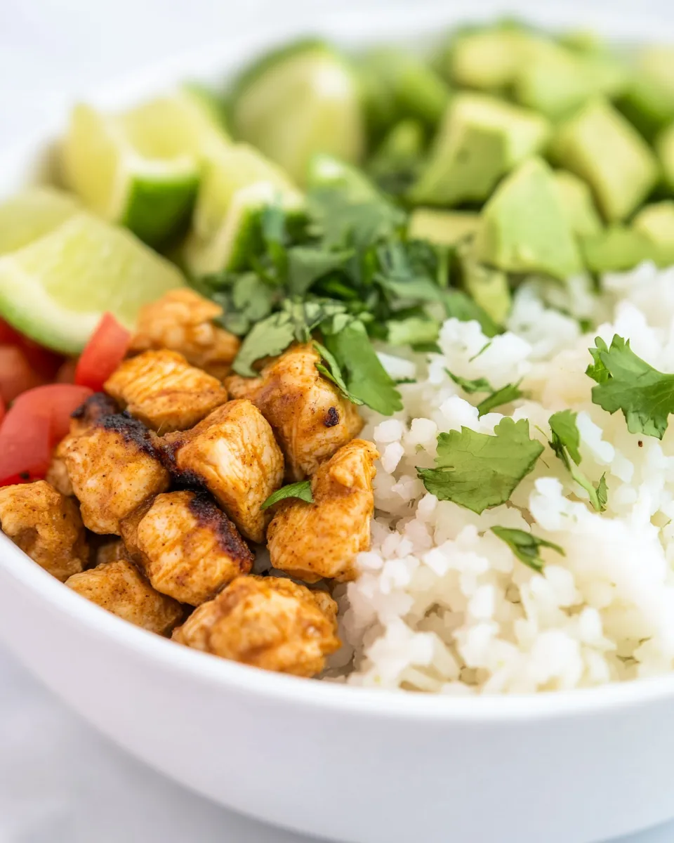 Delicious Chipotle Chicken Bowl dish photo
