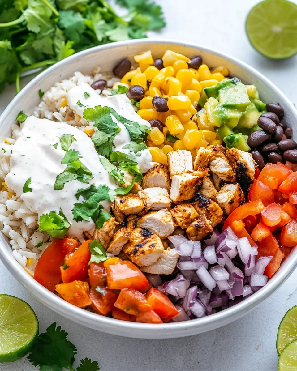 Classic Chipotle Chicken Burrito Bowl image