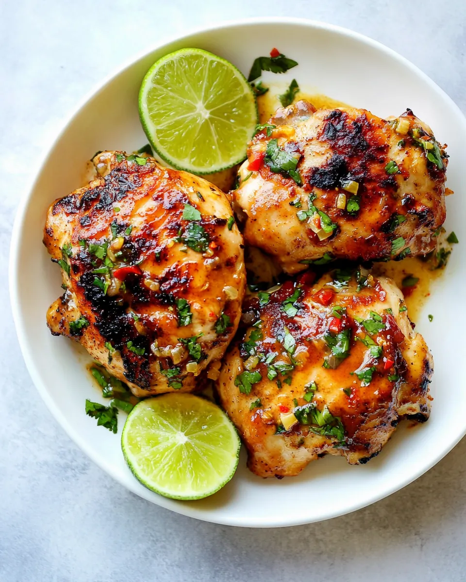Homemade Chipotle Lime Chicken recipe photo