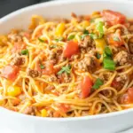 Homemade Church Supper Spaghetti photo