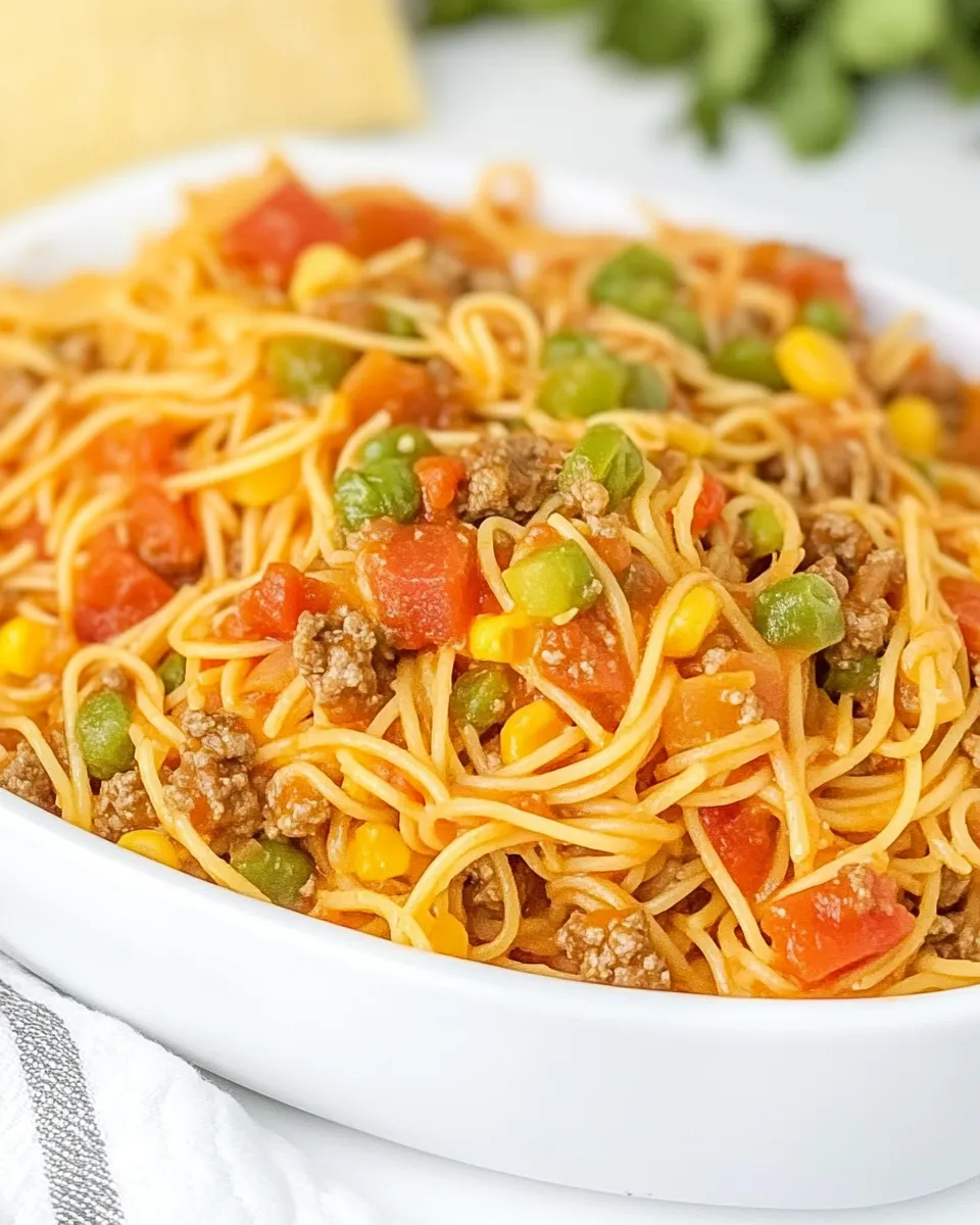 Easy Church Supper Spaghetti recipe photo