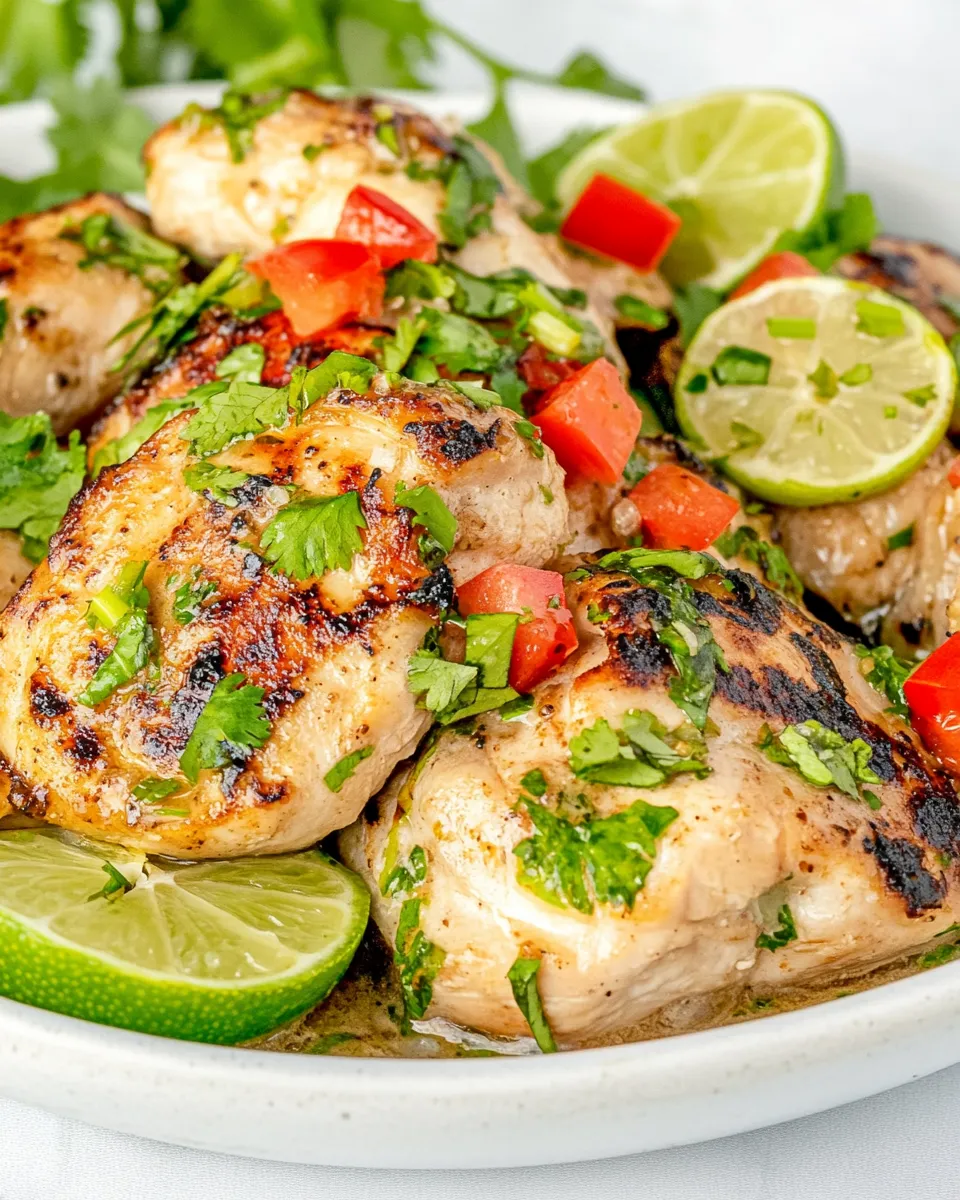 Classic Cilantro Lime Chicken dish photo