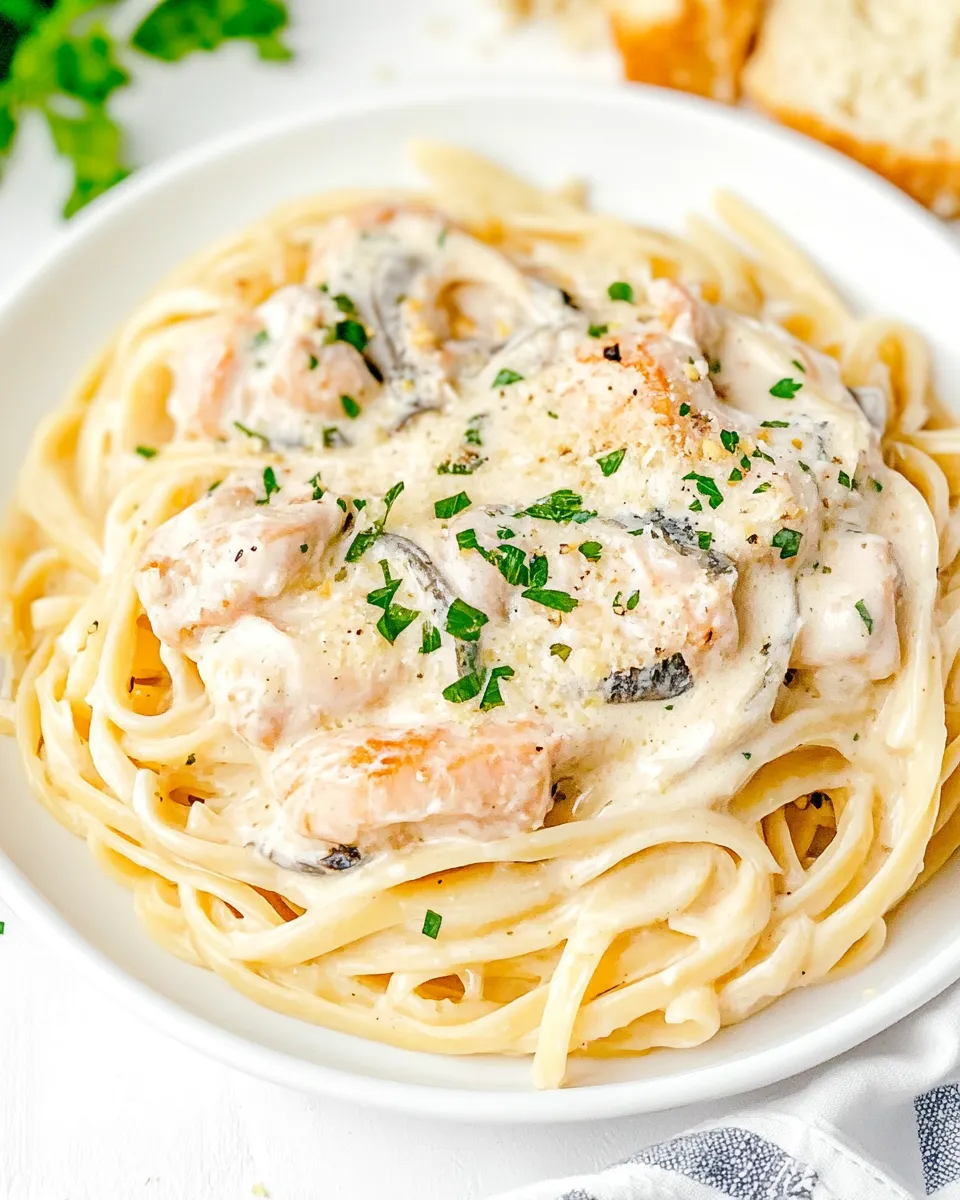 Perfect Clam Linguine food shot