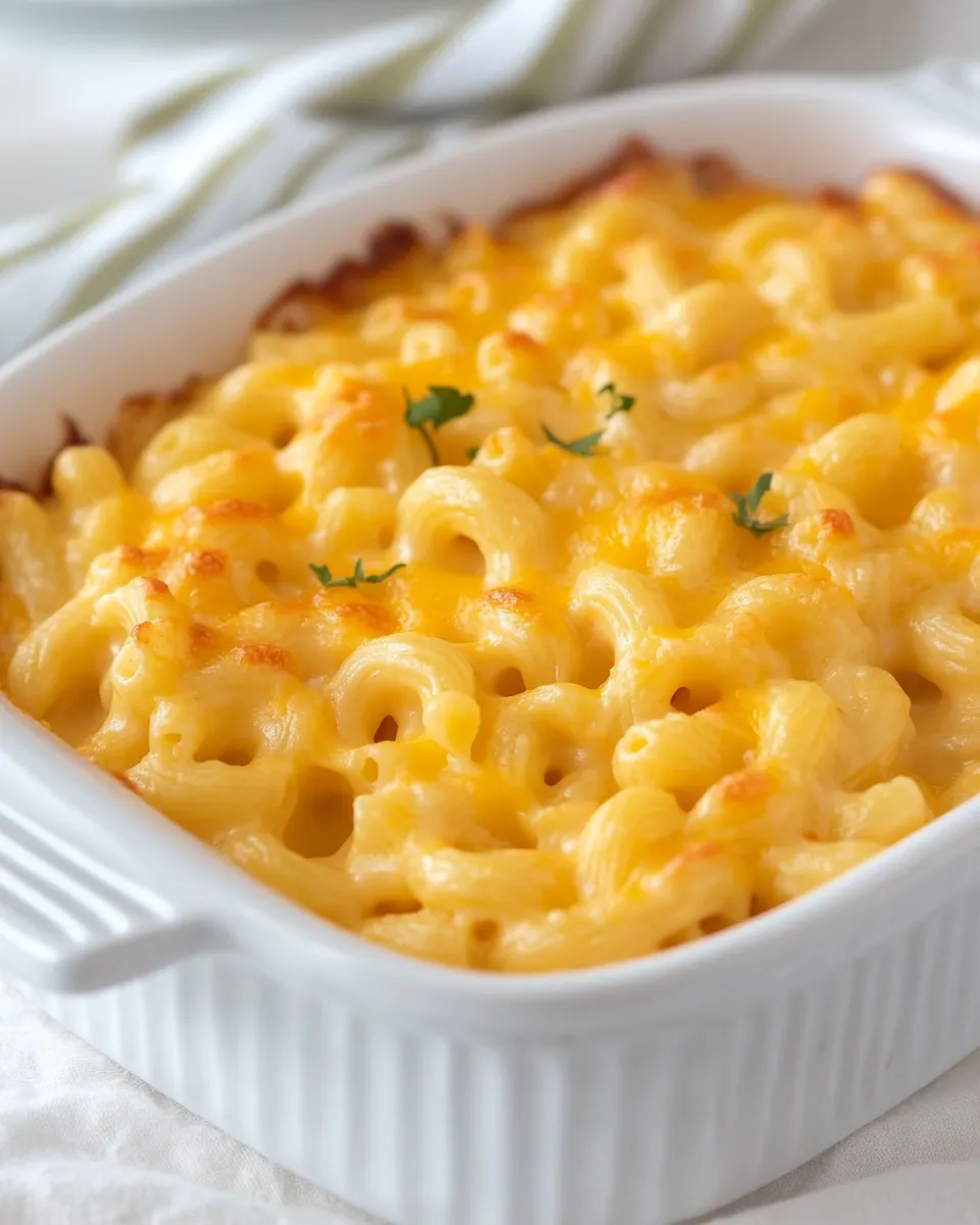 Delicious Classic Macaroni and Cheese dish photo
