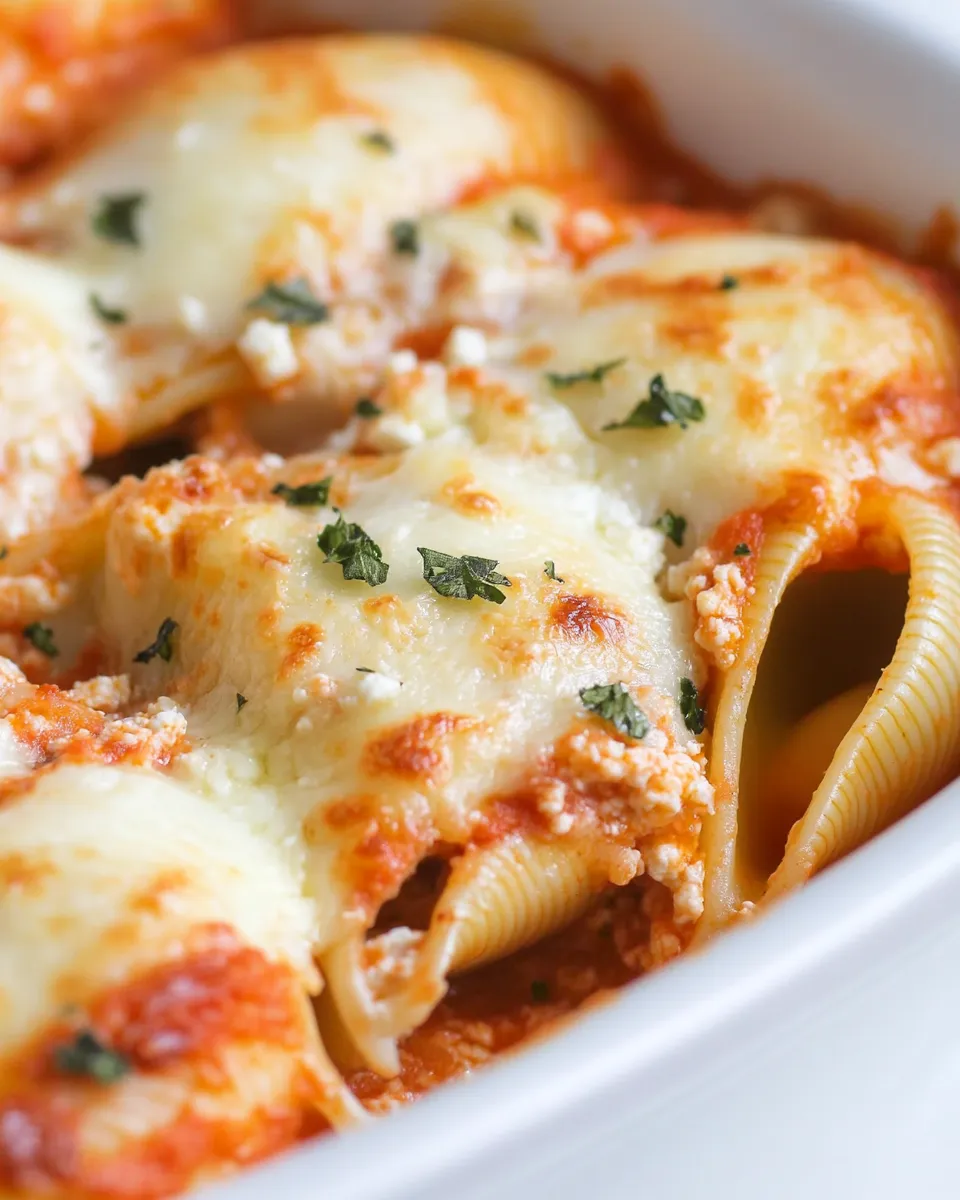 Homemade Classic Stuffed Shells (with Cottage Cheese) photo