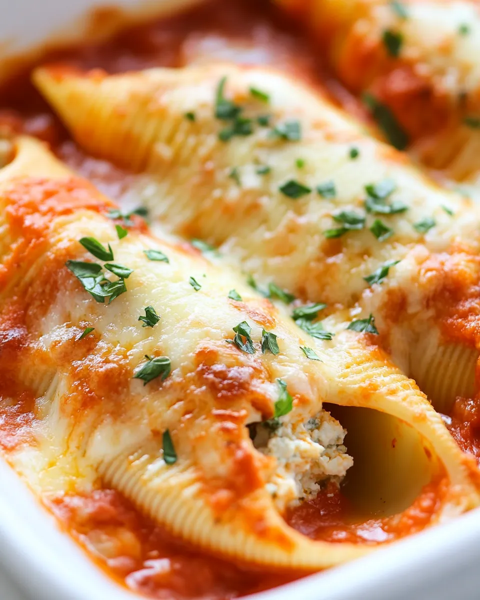 Classic Classic Stuffed Shells (with Cottage Cheese) image