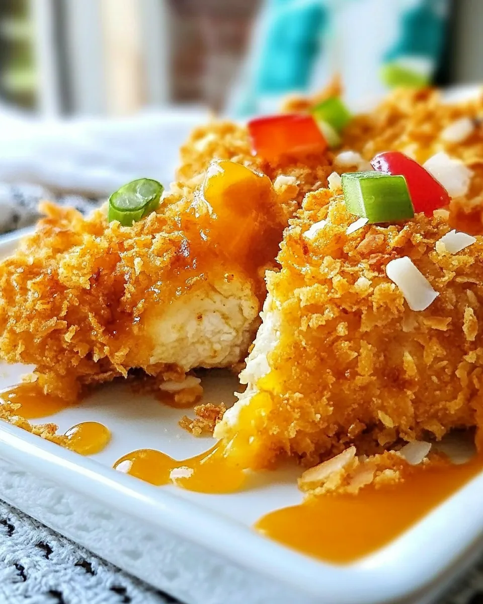 Homemade Coconut Crusted Chicken recipe photo