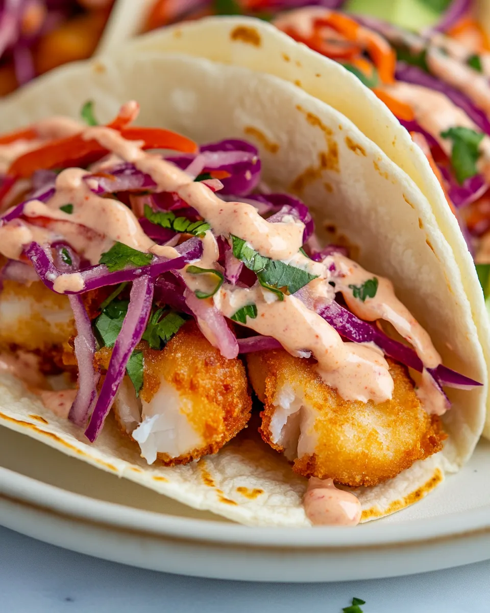 Classic Cod Fish Tacos dish photo