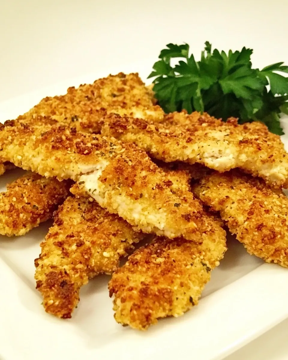 Easy Cornflake Chicken Fingers dish photo