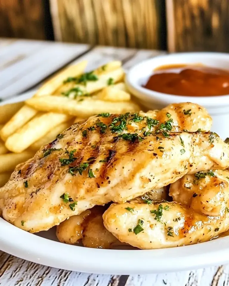 Homemade Cracker Barrel Grilled Chicken Tenders recipe photo