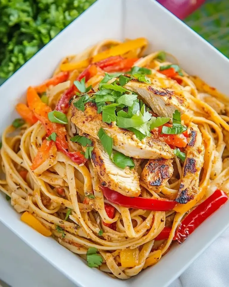 Homemade Creamy Cajun Grilled Chicken Pasta recipe photo