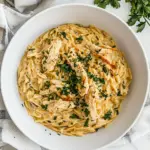 Homemade Creamy Chicken Orzo photo