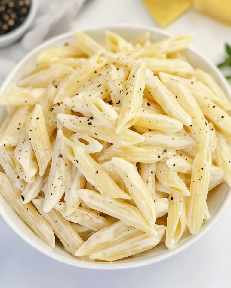Homemade Creamy Penne Pasta photo