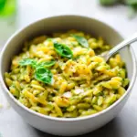 homemade Creamy Pesto Orzo (30 Minutes; ONE Pot!) photo