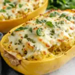 Homemade Creamy Pesto Spaghetti Squash photo