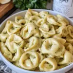 Homemade Creamy Pesto Tortellini photo