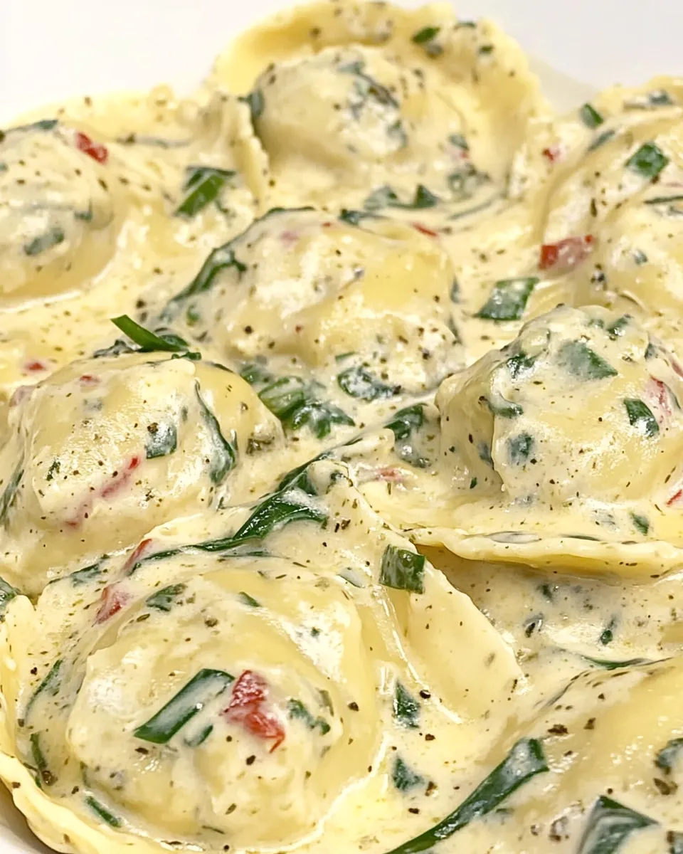 Easy Creamy Ravioli recipe photo