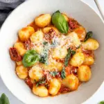 Homemade Creamy Sun-Dried Tomato Gnocchi photo