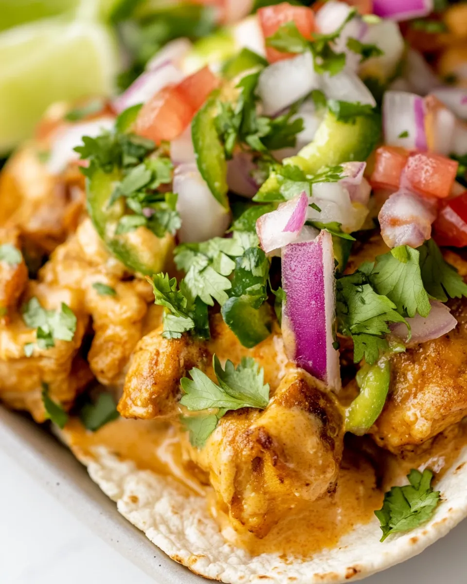 Delicious Creamy Taco Chicken dish photo