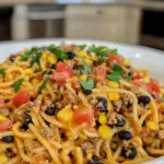 Homemade Creamy Taco Spaghetti photo